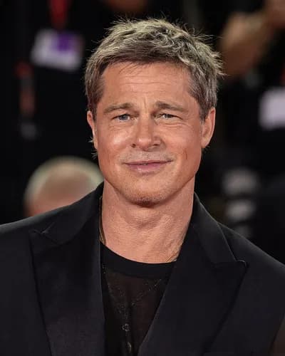Brad Pitt, a Warm Spring celebrity example