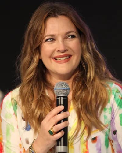 Drew Barrymore, a Soft Autumn celebrity example