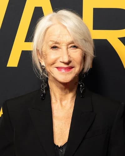Helen Mirren, a Cool Winter celebrity example