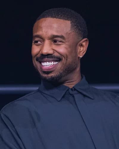 Michael B. Jordan, a Cool Winter celebrity example