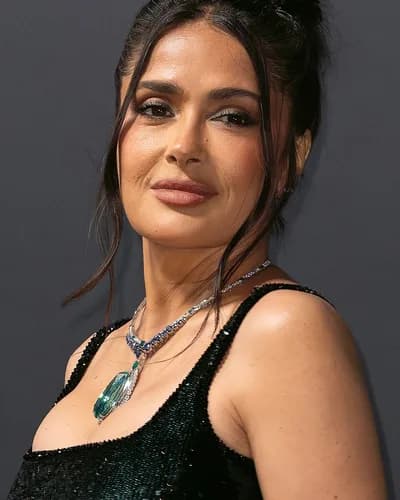 Salma Hayek, a Dark Winter celebrity example