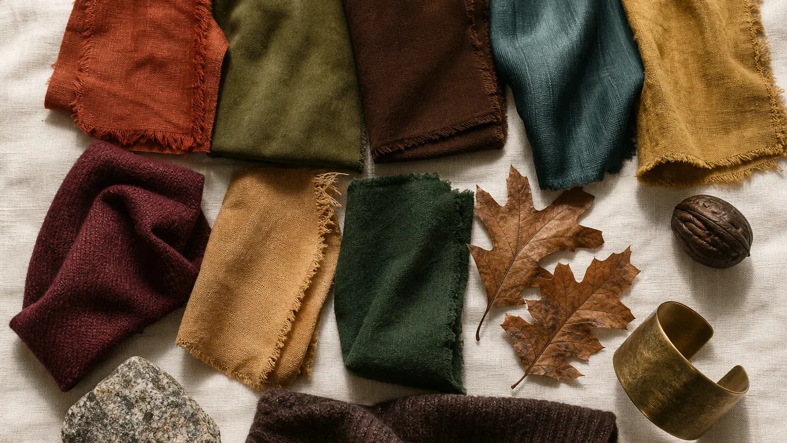 Deep Autumn moodboard