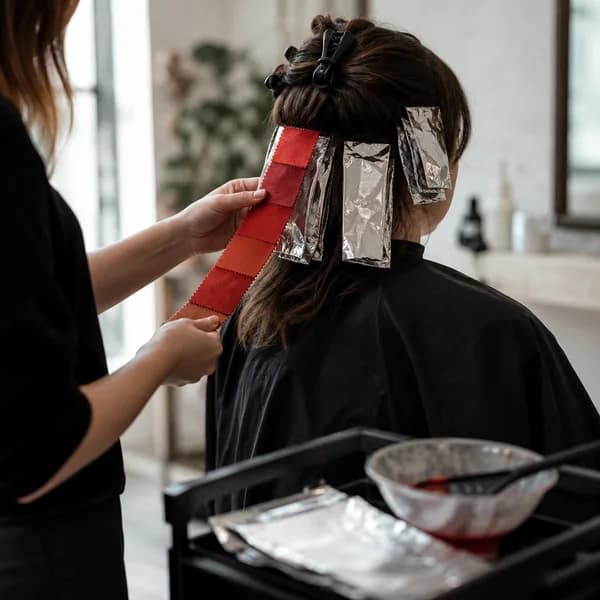 Salon color consultations
