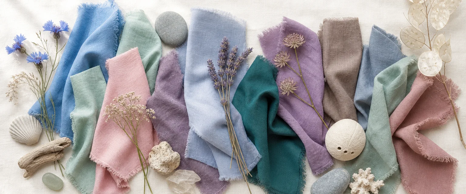 Summer color seasons palette: Light Summer, Cool Summer, Soft Summer
